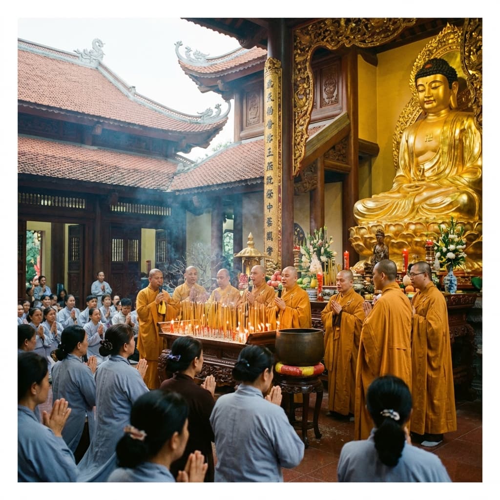 Lễ vía Đức Phật A Di Đà